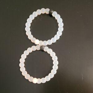 2 Clear Lokai Bracelets